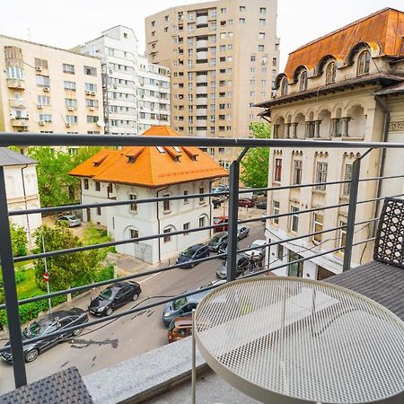 Ferienwohnung Charming Monro Old Town Flat Bukarest Exterior foto