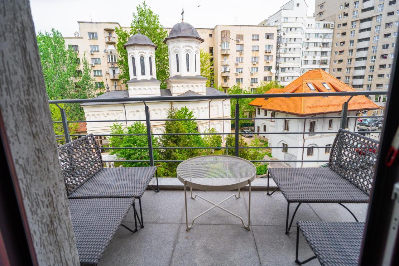 Ferienwohnung Charming Monro Old Town Flat Bukarest Exterior foto